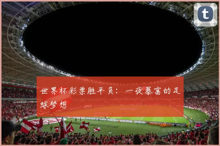 世界杯彩票胜平负：一夜暴富的足球梦想